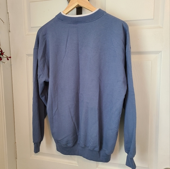 (1041) MC Sportswear, Woman's Novelty Long Sleeve  Winter Theme Sweat Shirt - Picture 6 of 6